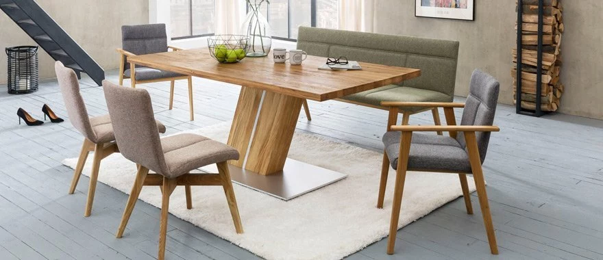 Gepolsterte Stühle aus Eiche